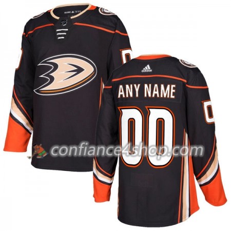 Adidas Maillot de Hockey Anaheim Ducks Personnaliser 2017-2018 Noir Authentic - Homme